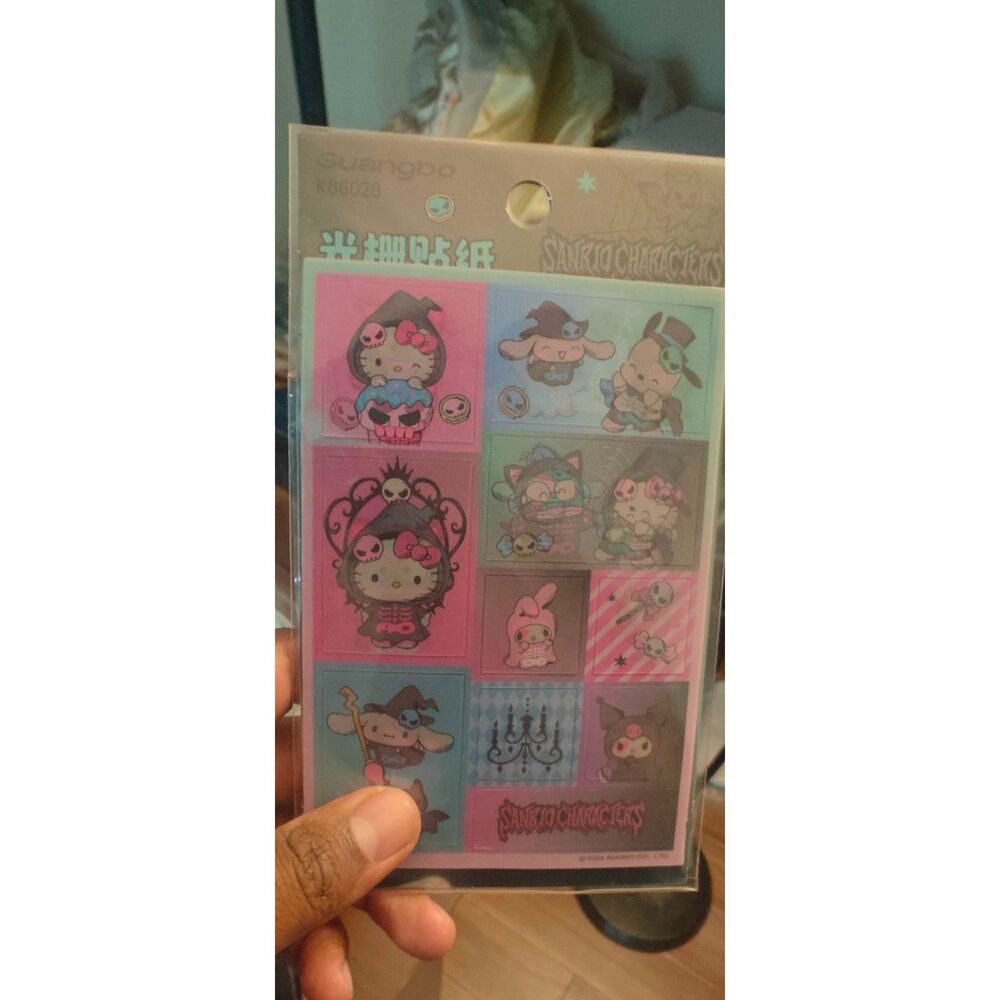 Sanrio Halloween sticker collab